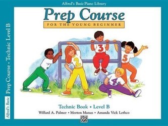 Alfred's Basic Piano Library Prep Course Technic B