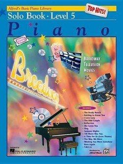 Alfred's Basic Piano Library Top Hits Solo Book 5