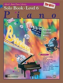 Alfred's Basic Piano Library Top Hits Solo Book 6