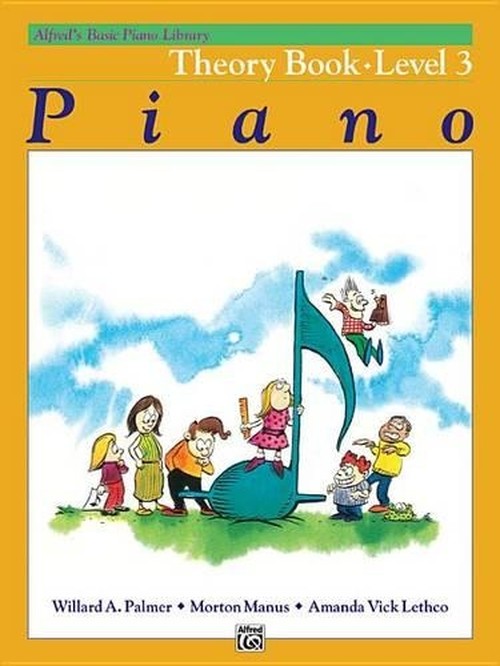 Alfred's Basic Piano Library Theory 3
