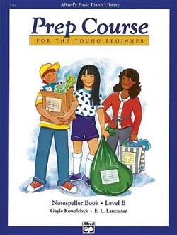 Alfred's Basic Piano Library Prep Course Notespell