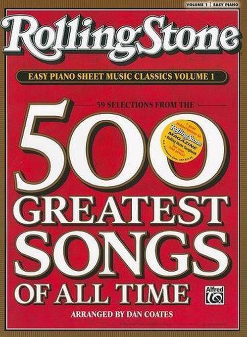 Rolling Stone Easy Piano Sheet Music Classics, Volume 1