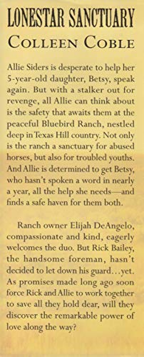 Lonestar Sanctuary (Large Print) Edition: First