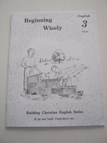 Beginning Wisely : Tests