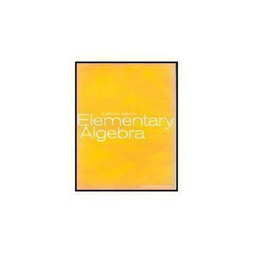 Elementary Algebra (W/Validation Code Card)