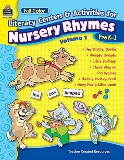 Full-Color Literacy Centers & Activities for Nursery Rhymes Volume 1