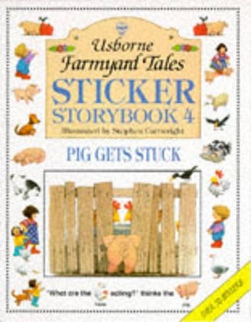 Pig Gets Stuck Sticker Book