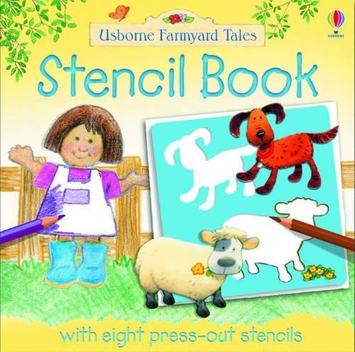 Farmyard Tales Stencil Book