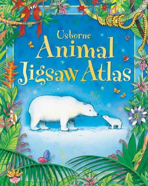 Usborne Animal Jigsaw Atlas
