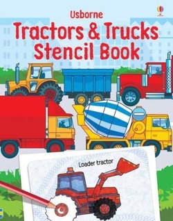 Tractors Stencil Book