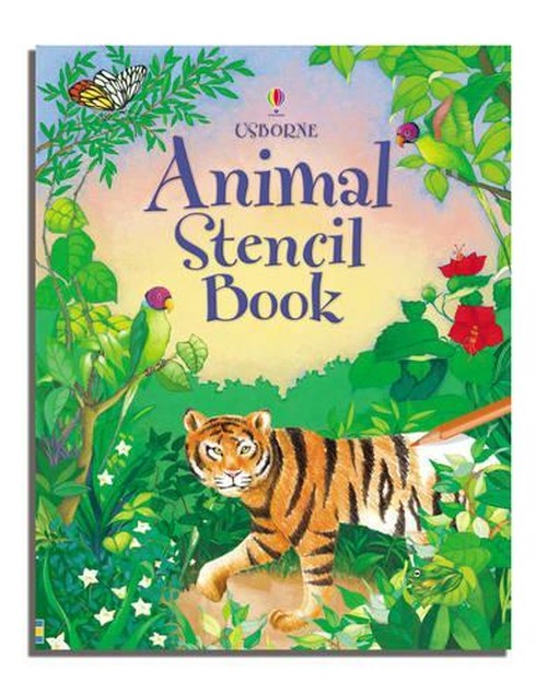 Animals Stencil Book
