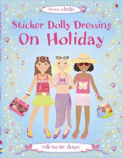 Sticker Dolly Dressing Holiday
