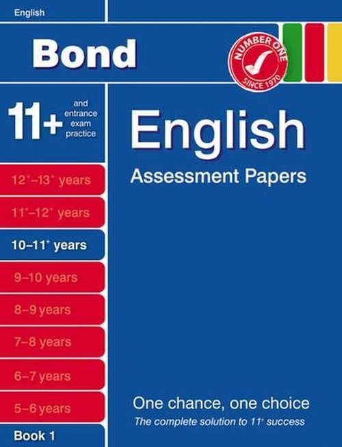 Bond Fourth Papers in English 10-11+ Years