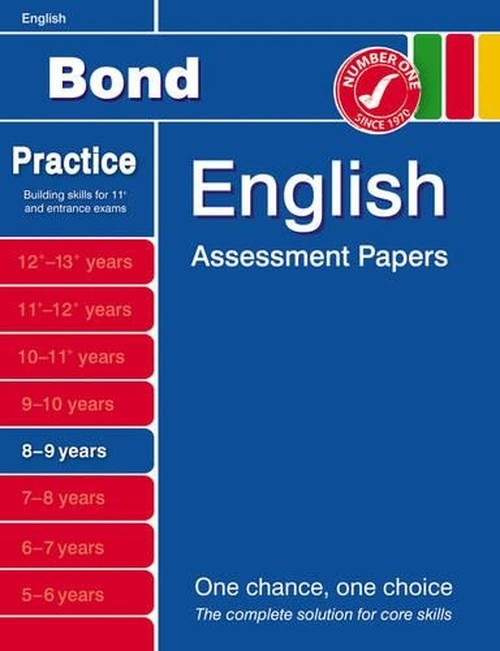 Bond Second Papers in English 8-9 Years