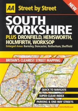 AA Street by Street Yorkshire, South