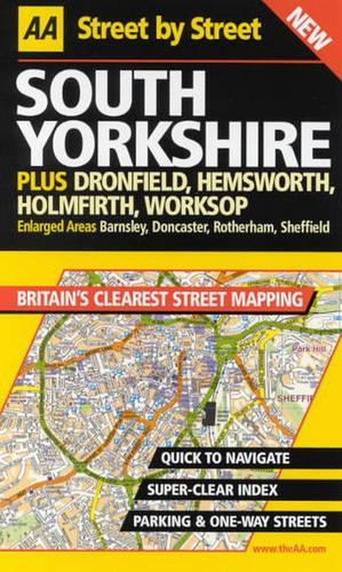 AA Street by Street Yorkshire, South