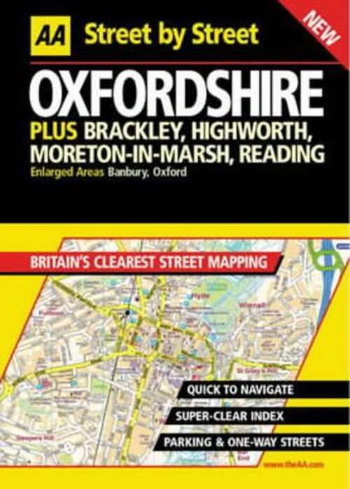 AA Street by Street Oxfordshire