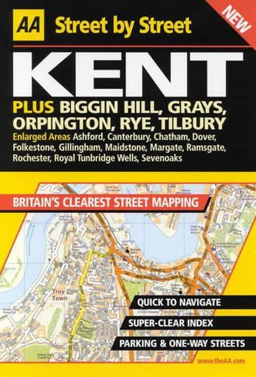 AA Street by Street Kent