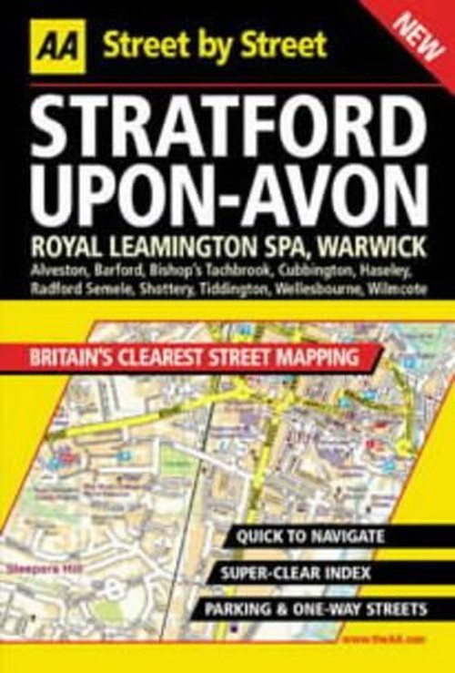 AA Street by Street Stratford-upon-Avon