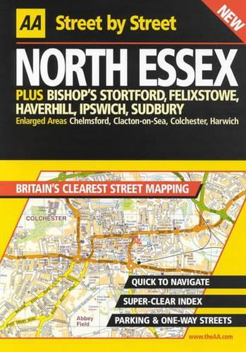 AA Street by Street Essex, North