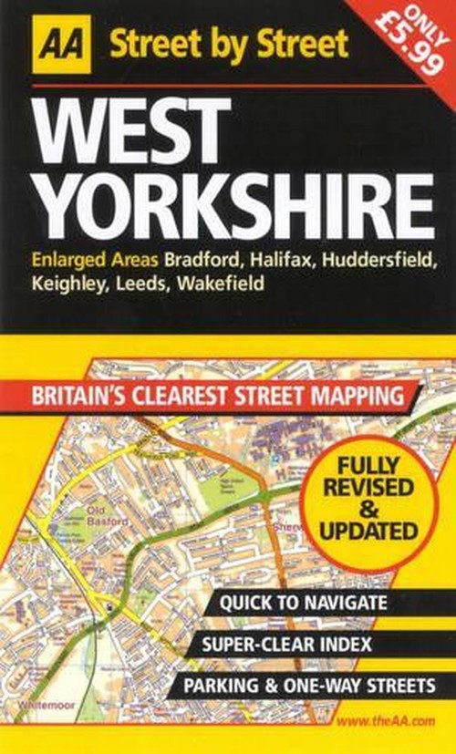 AA Street by Street West Yorkshire