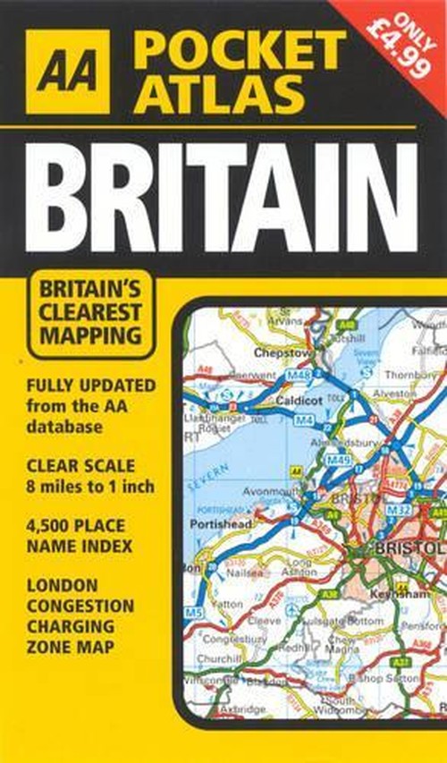 AA Pocket Atlas Britain