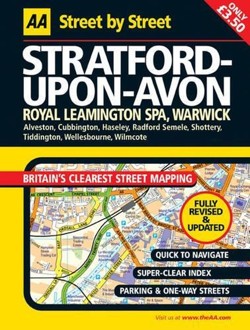 AA Street by Street Stratford-Upon-Avon