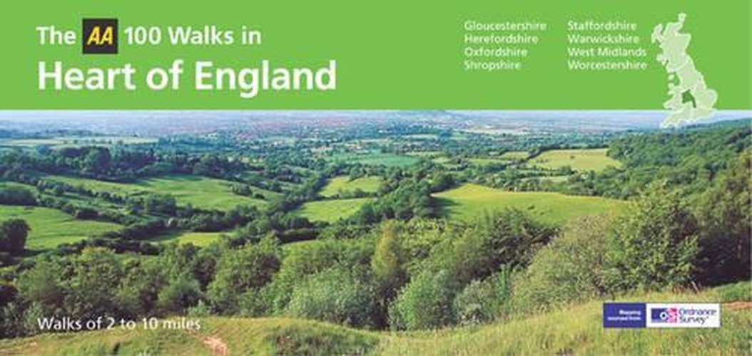 AA 100 Walks in the Heart of England