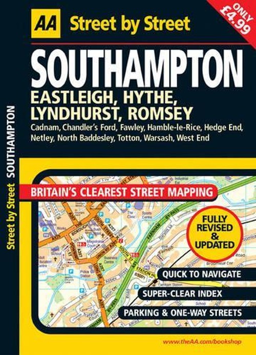 AA Street by Street Southampton Midi
