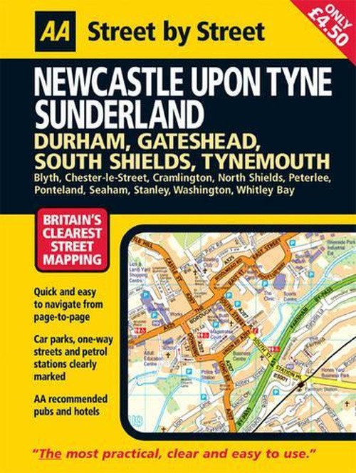 AA Street by Street Newcastle Upon Tyne
