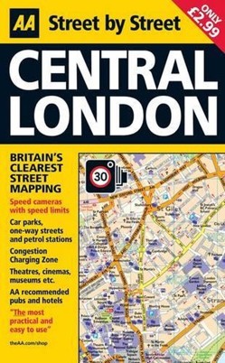AA Central London Map