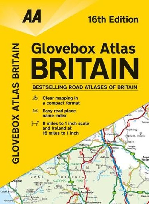 AA Glovebox Atlas Britain