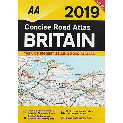 AA Concise Atlas Britain 2019