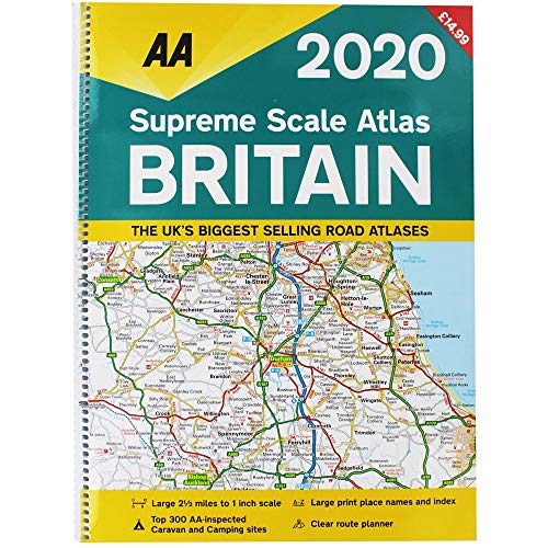 Supreme Scale Atlas Britain 2020