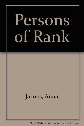 Persons Of Rank