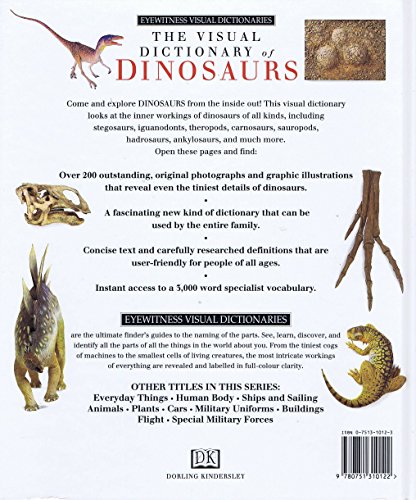 Eyewitness Visual Dictionary: 10 Dinosaurs