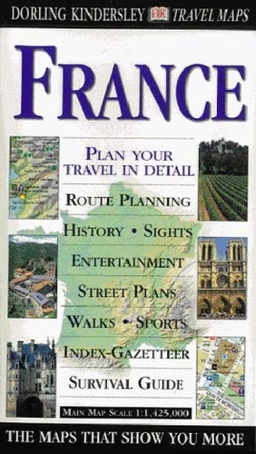 Eyewitness Travel Map:  France