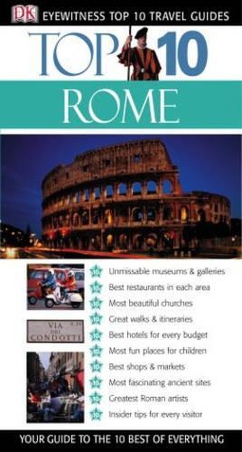 DK Eyewitness Top 10 Travel Guide: Rome