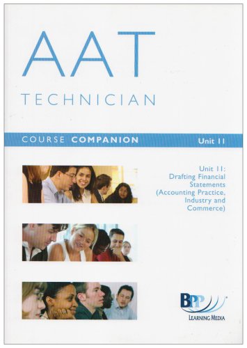 AAT - Unit 11 Financial Statements
