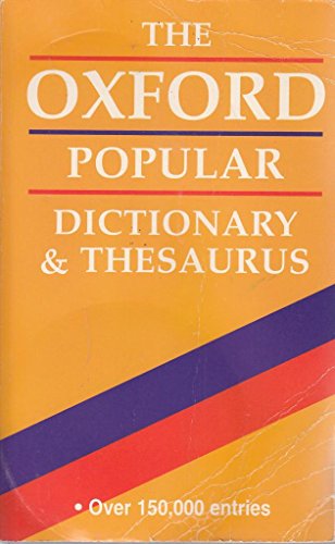 Oxford Dictionary and Thesaurus