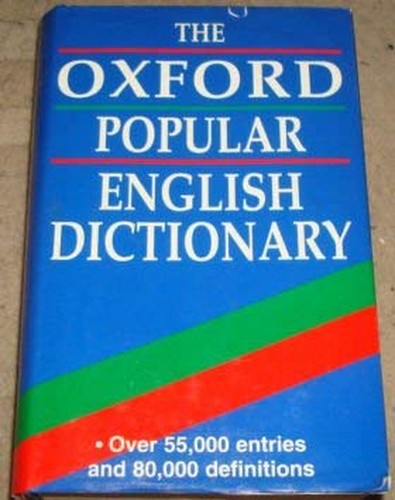 Oxford Hardback Dictionary