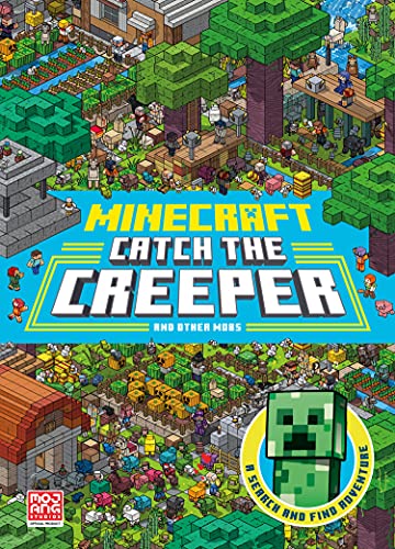 Mojang AB - Minecraft Catch the Creeper and Other Mobs: Search for your favourite mobs in this official Minecraft Search and Find book! Perfect for kids into video games.