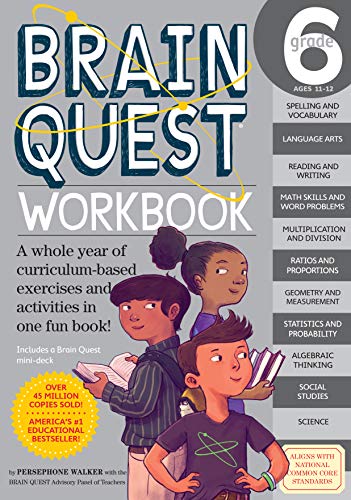Brain Quest Workbook Grade 6