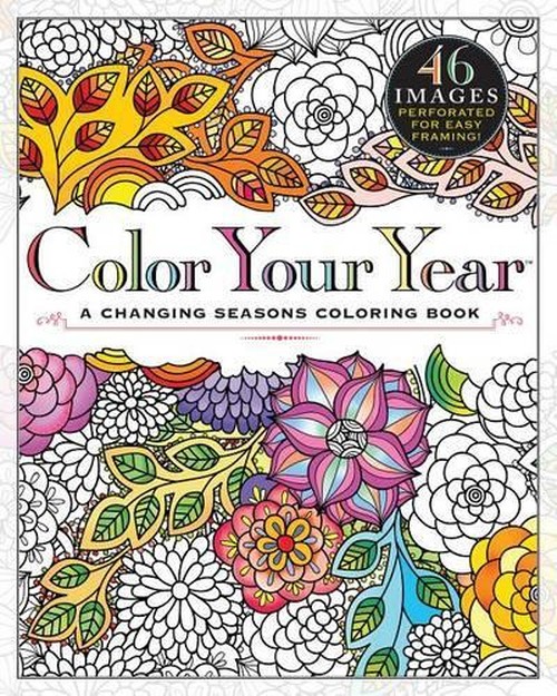 Color Your Year: a Changing Seasons Coloring Book