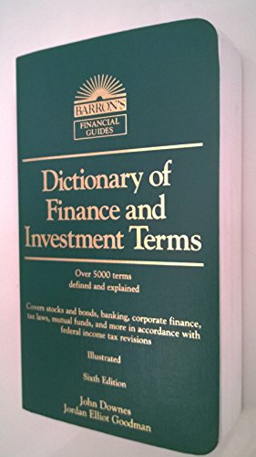 Dictionary of Finance and Investment Terms