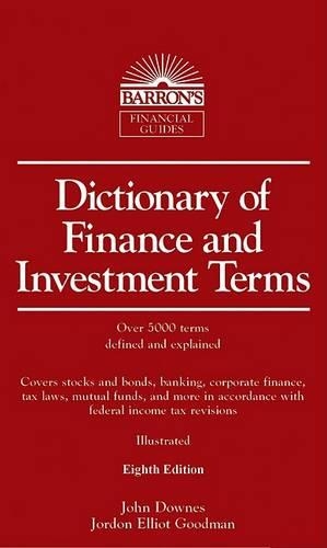 Dictionary of Finance and Investment Terms