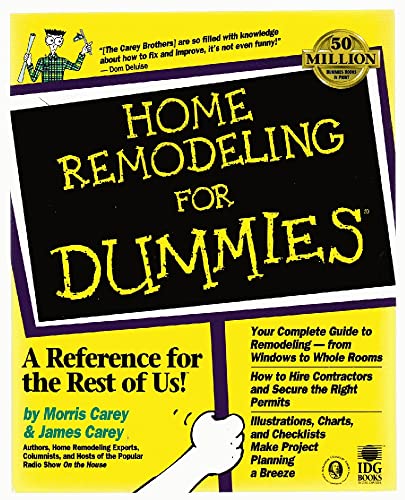 Home Remodeling for Dummies