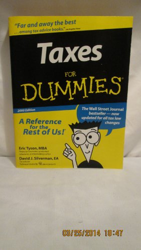 Taxes for Dummies, 2000 Edition