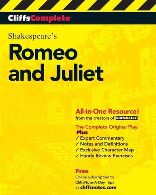 CliffsComplete Shakespeare's Romeo and Juliet