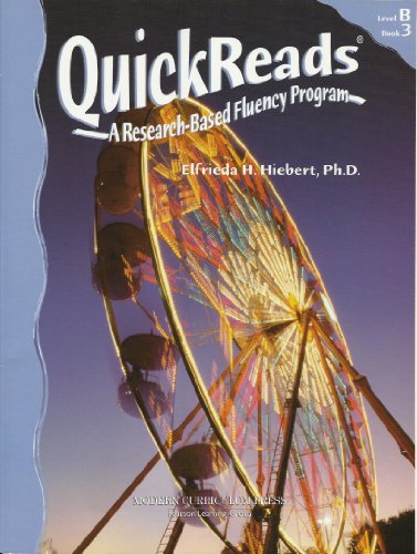Modern Curriculum Press Quickreads Level B Book 3 Student Edition 2003c